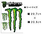 MONSTER ENERGY ���ƥå��� 2 ����4������